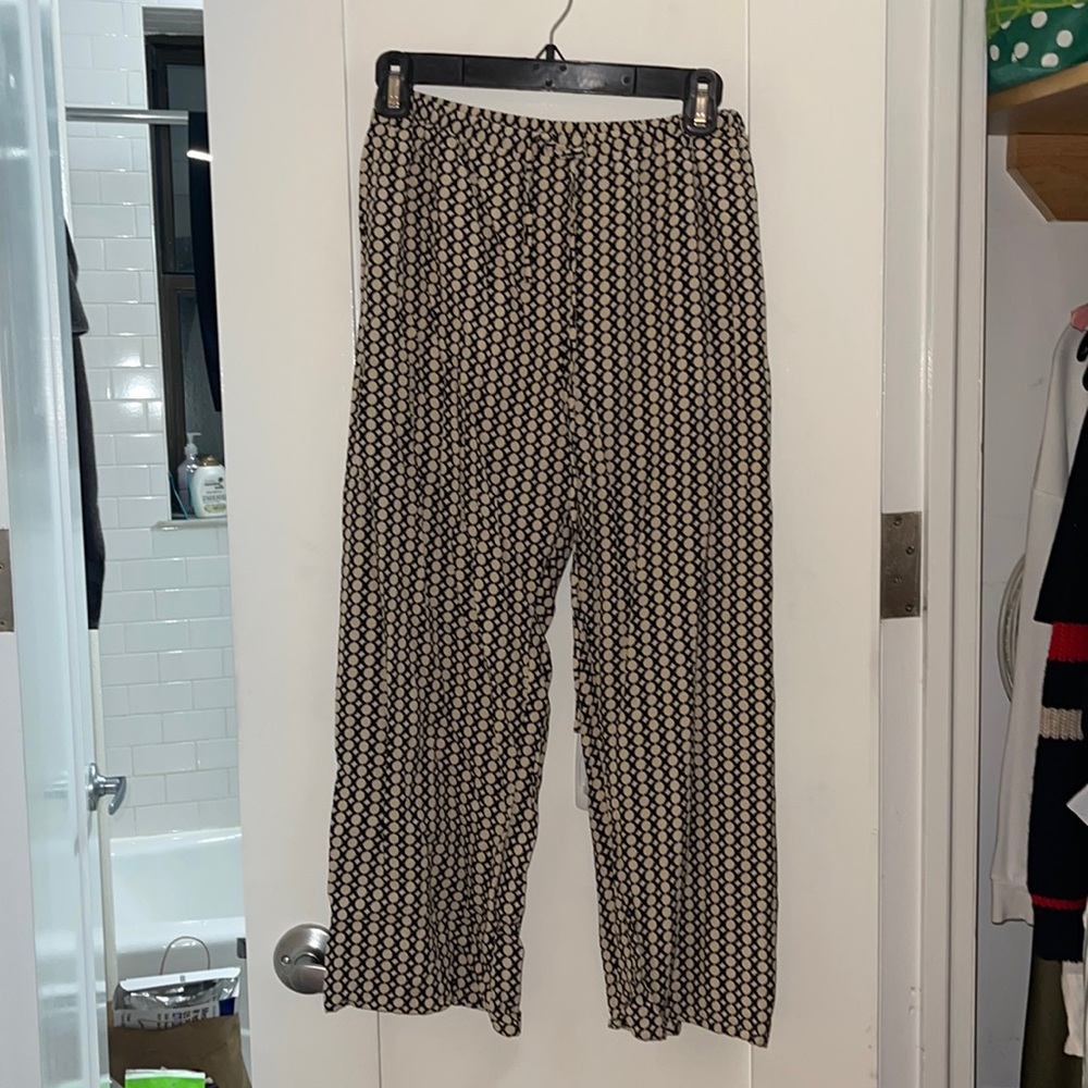 DISSH Geometric Drawstring Pants